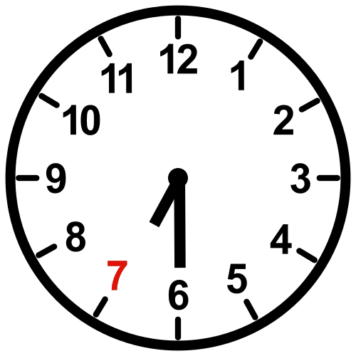 Sept heures et demie - dico visuel LSF