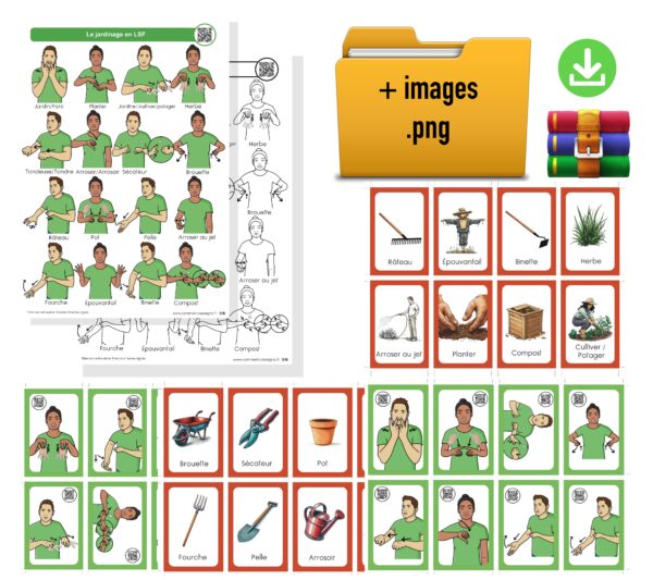 Le jardinage en LSF (documents à télécharger)